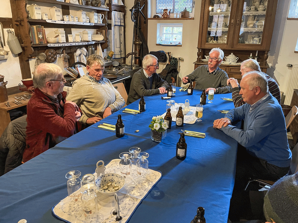 Eine gemütliche Gesprächsrunde